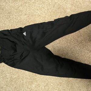 Maternity Black Adidas Long Leggings